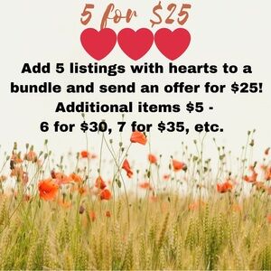 ❤️❤️❤️BUNDLE HEARTS❤️❤️❤️